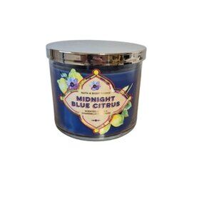 Bath & Body Works Midnight Blue Citrus 3 Wick Candle